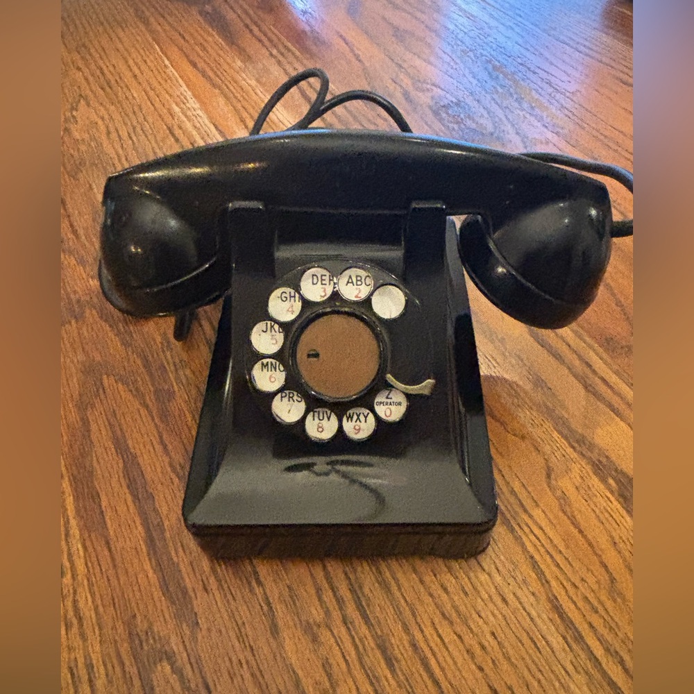 Western Electric Model 302 Bell Systems 1940’s Rotary Phone